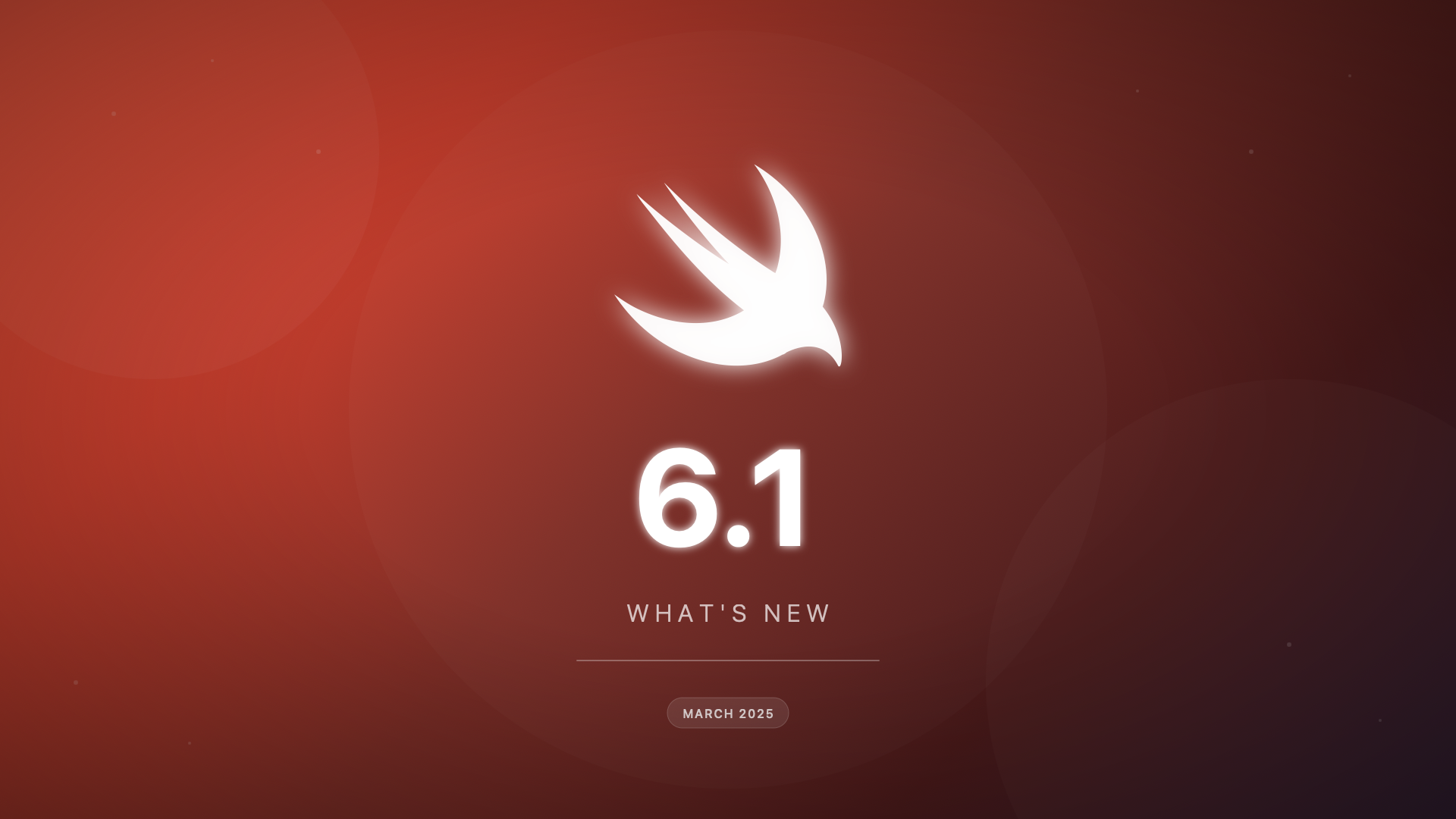 Swift 6.1 : Toutes les nouveautés en détail
