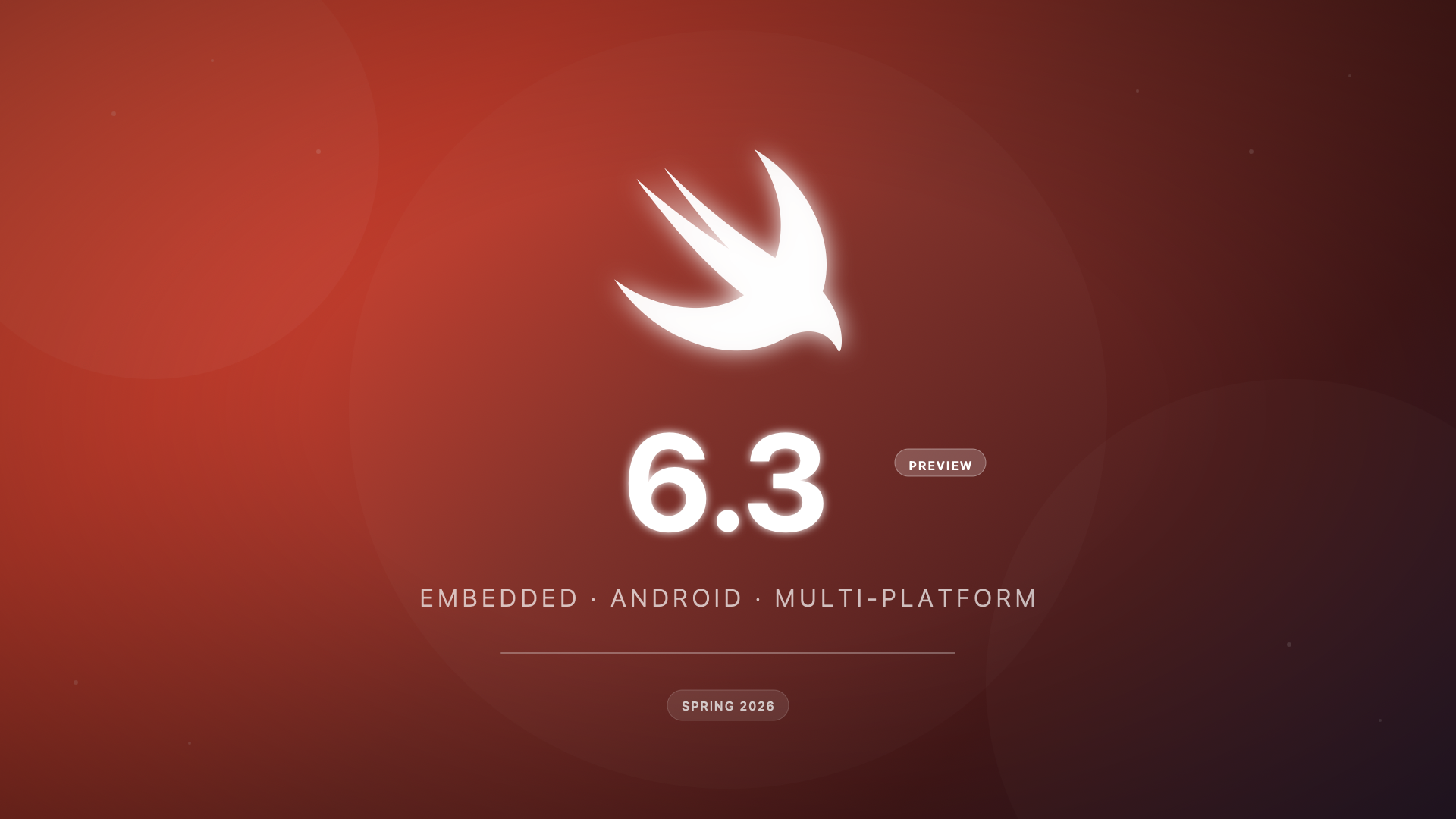 Swift 6.3 : Ce qui nous attend au printemps 2026