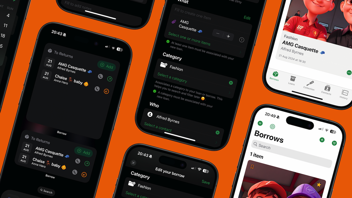 Borrow - Liste des prêts