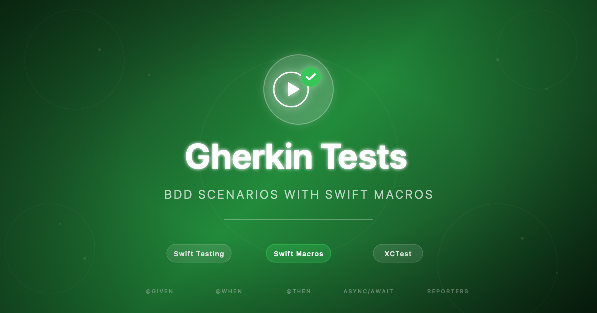 Gherkin Tests